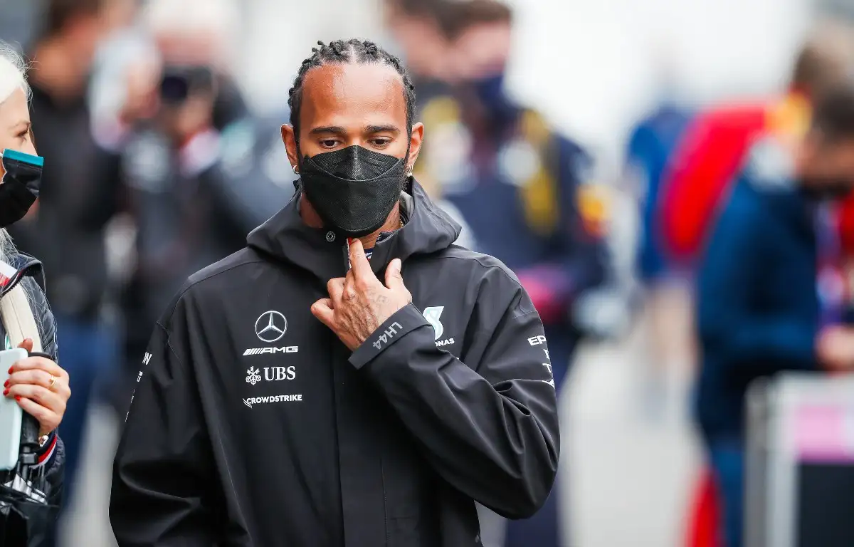 Lewis Hamilton walking at the Dutch Grand Prix. Netherlands September 2021