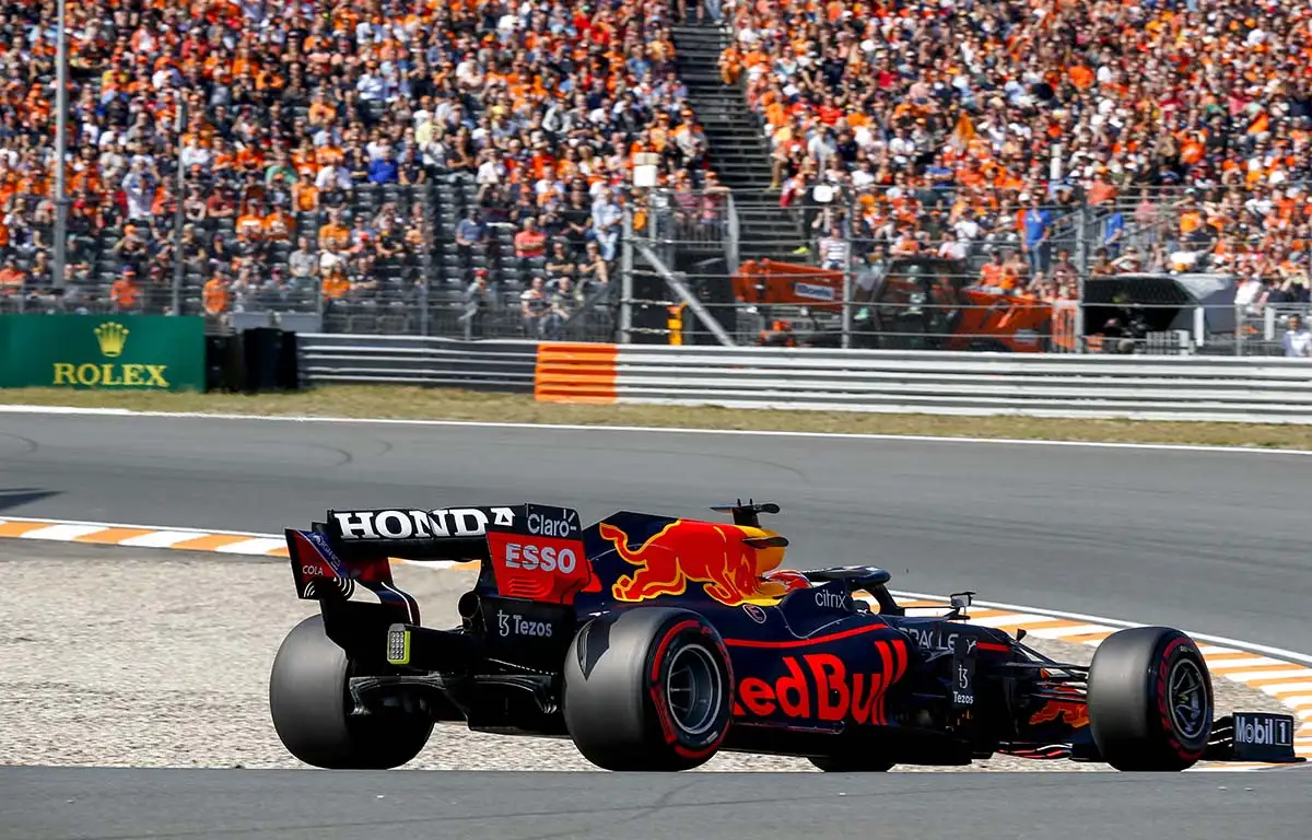 Max Verstappen at the Dutch Grand Prix. Zandvoort September 2021