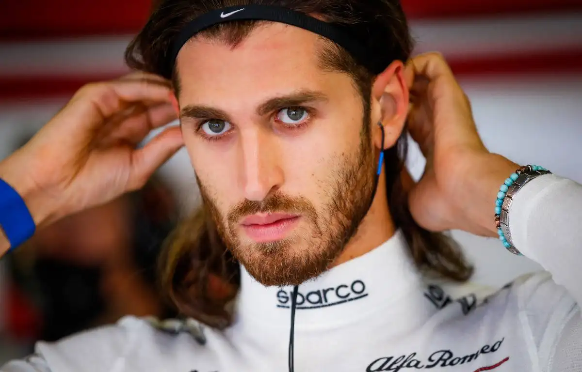 Antonio Giovinazzi on sprint qualifying day for the Italian GP. Monza September 2021.