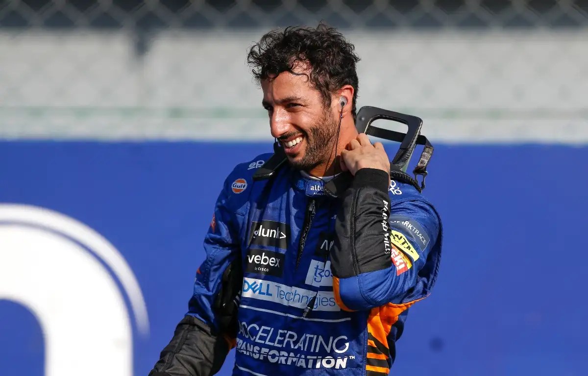 Daniel Ricciardo at Monza. Italy September 2021