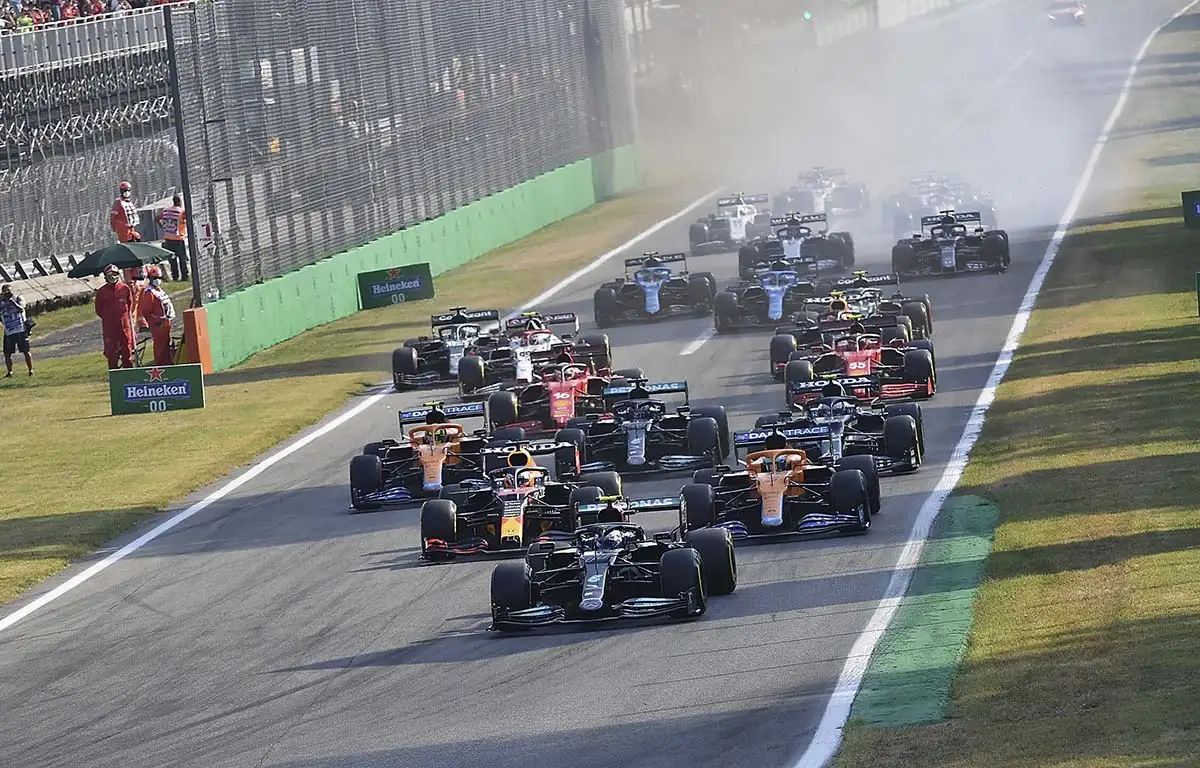 Monza Formula 1 sprint qualifying. September Monza 2021
