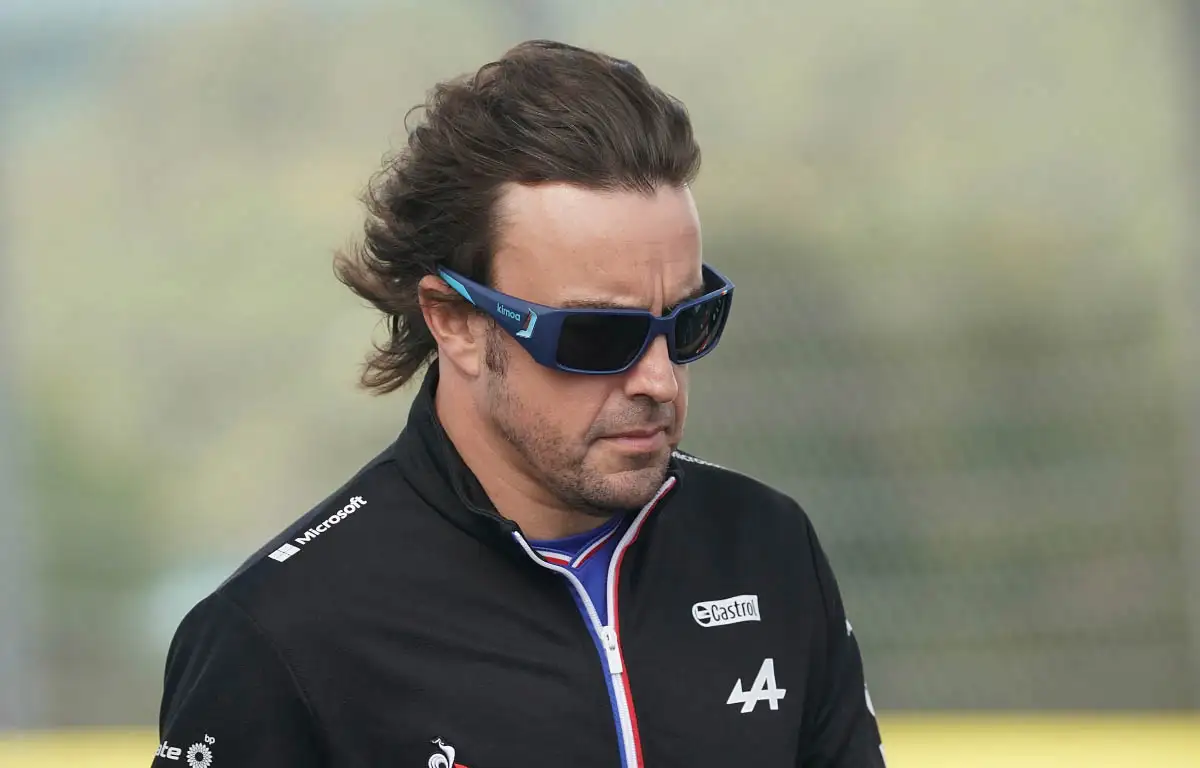 Fernando Alonso Turkey track walk. October 2021.