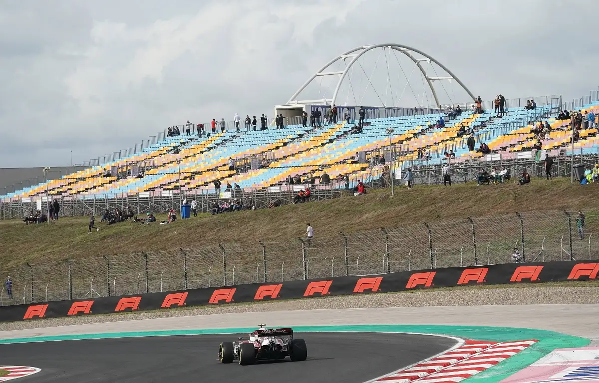 The stands at Istanbul Park. Turkey October 2021