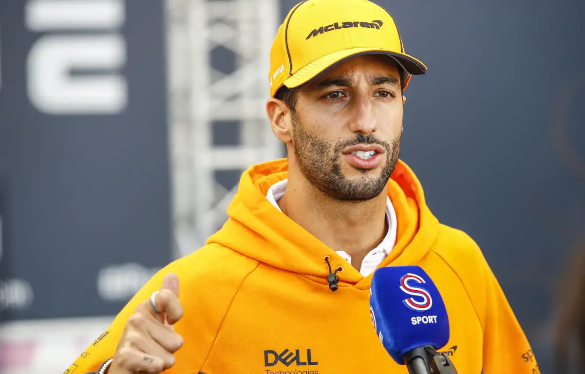 Daniel Ricciardo not happy interview. Turkey October 2021