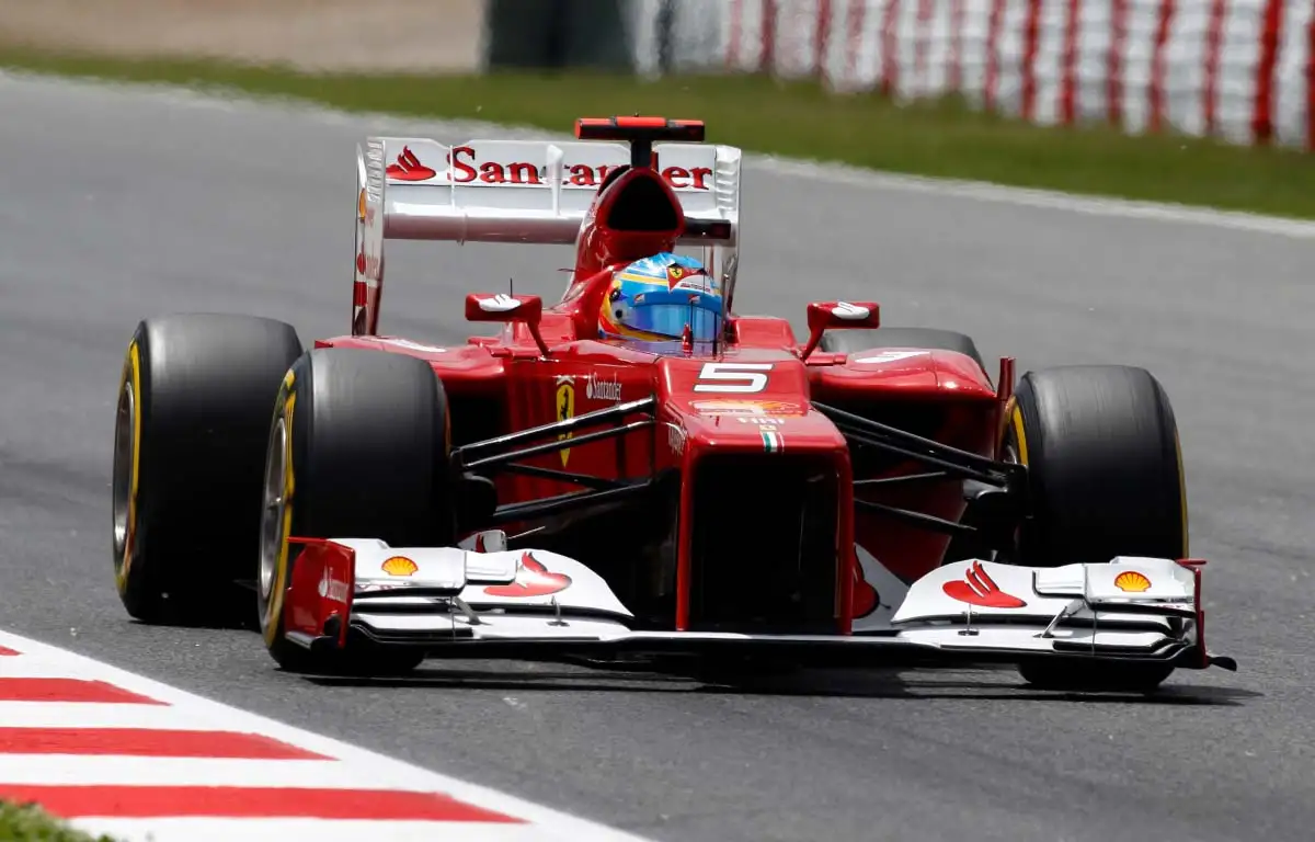 Fernando Alonso at Ferrari. Spain May 2012.