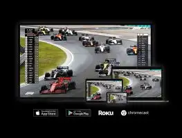 F1 TV now launches on large TV screen devices