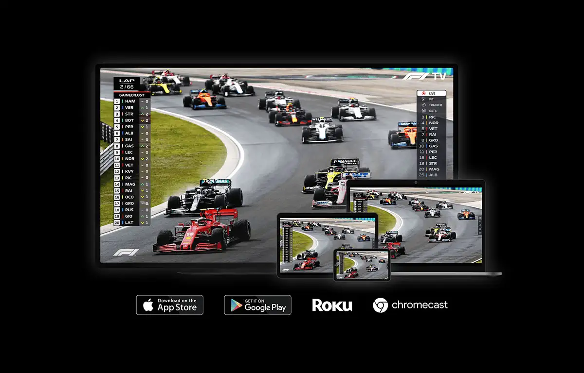 F1 TV launches on large TV screen devices ahead of Sao Paulo Grand