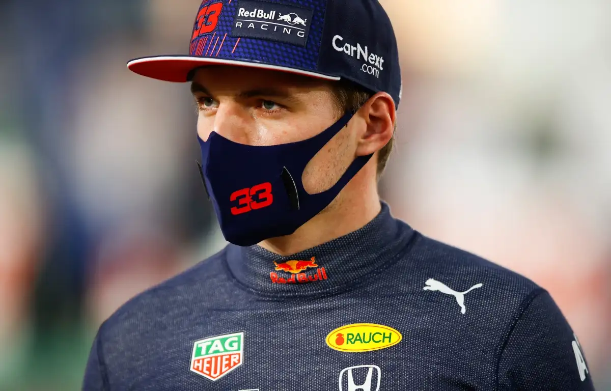 Red Bull driver Max Verstappen on the grid. Qatar November 2021