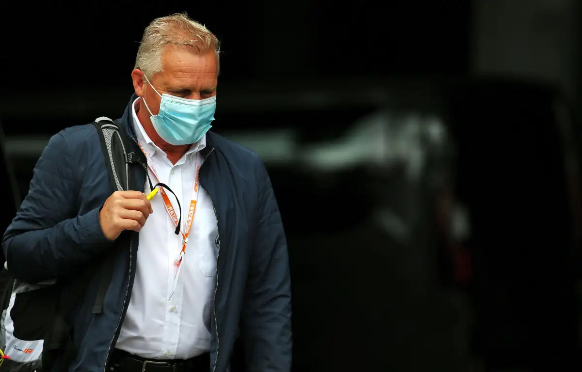 Johnny Herbert in the paddock. Belgium August 2020.