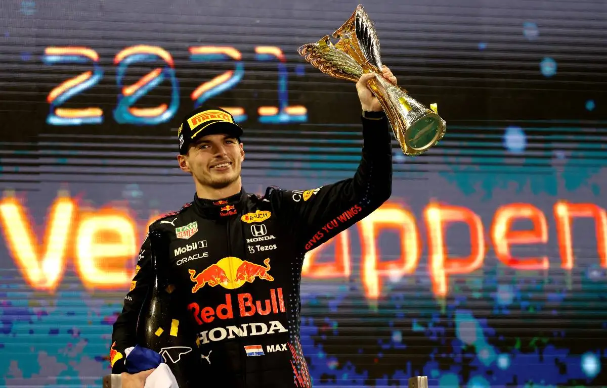 Max receives F1 World Championship trophy 2022: 'An exceptional year' 