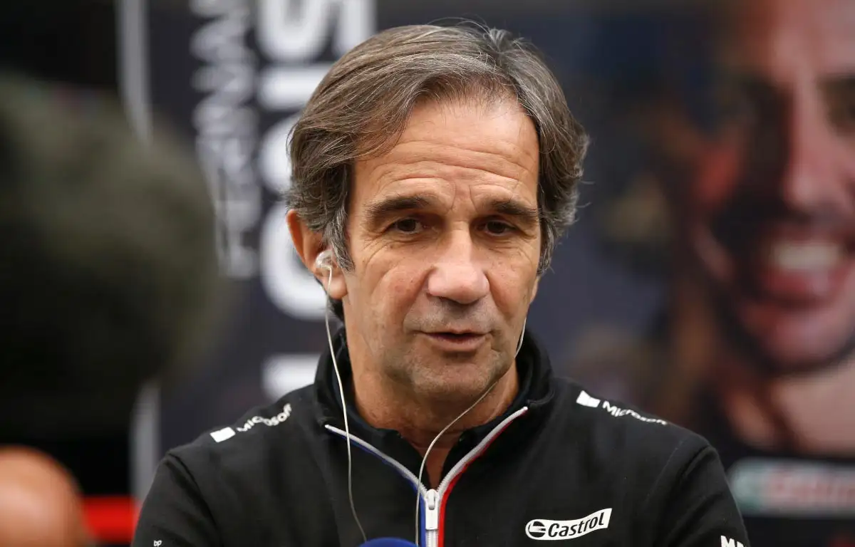 Alpine racing director Davide Brivio. Brazil November 2021.