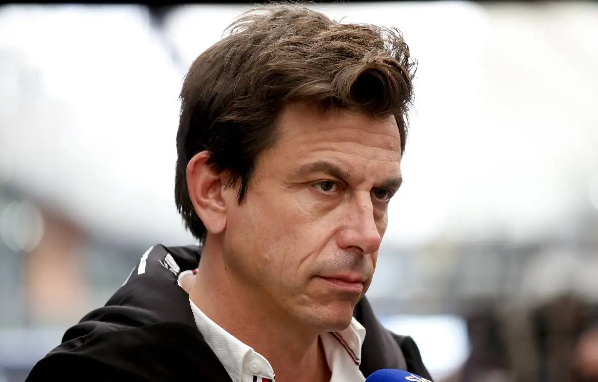 Toto Wolff at the Sao Paulo GP. Interlagos November 2021.