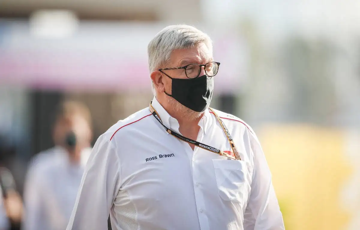 Ross Brawn at the Saudi Arabian GP. Jeddah December 2021.