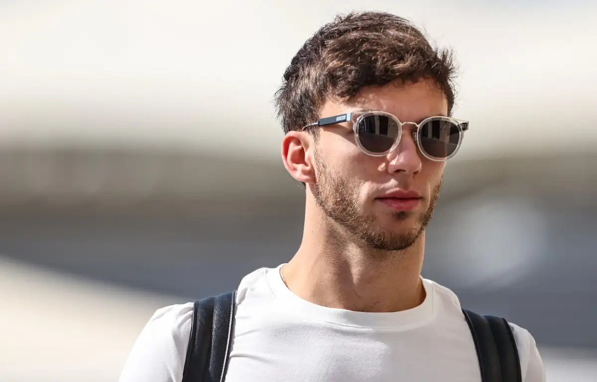 Pierre Gasly, AlphaTauri, in street clothes. Abu Dhabi, December 2021.