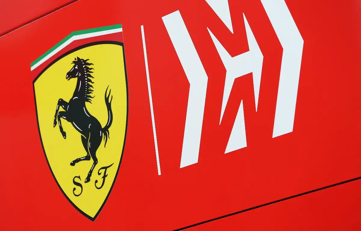 Ferrari Formula 1 team logo. February 2019.
