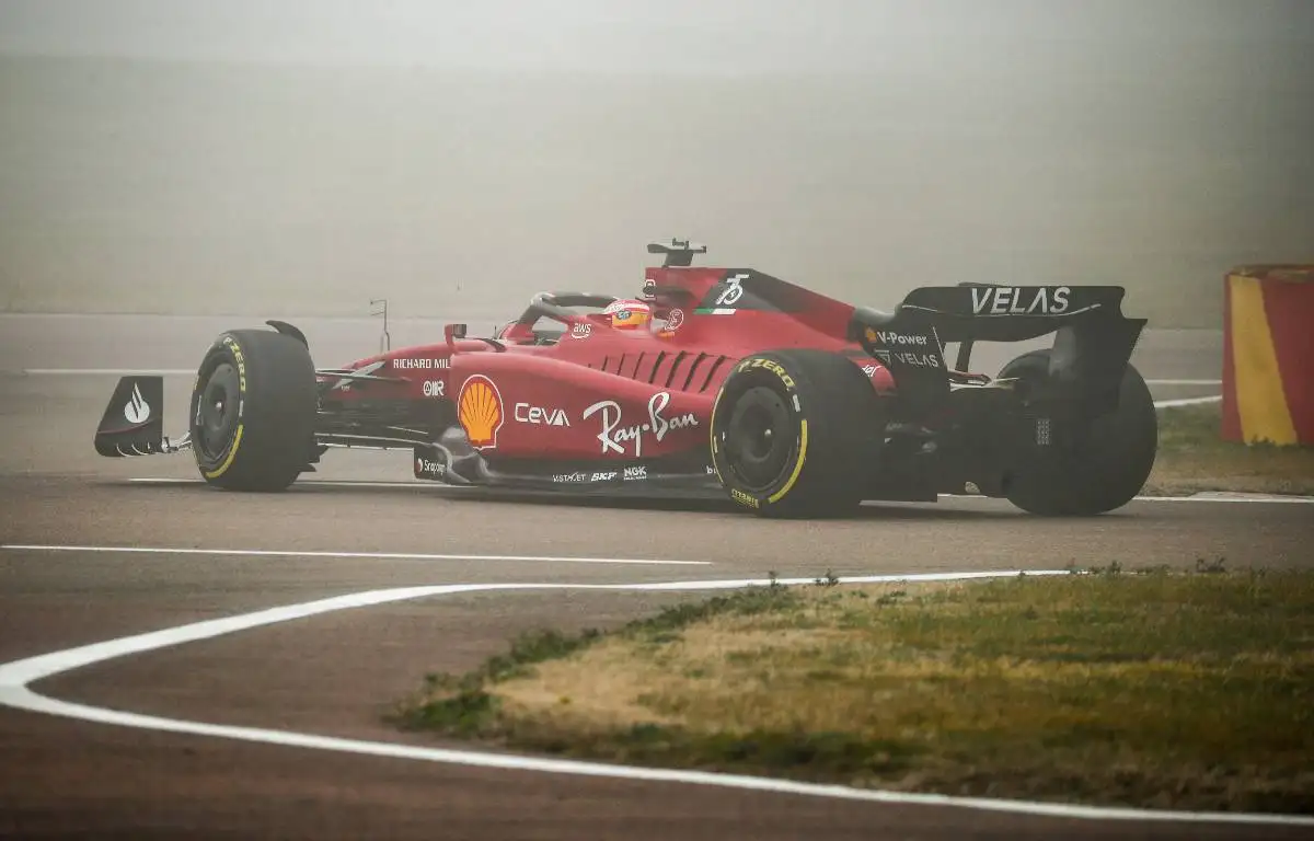 Ferrari drivers Sainz and Leclerc shake down new F1-75 car at Fiorano