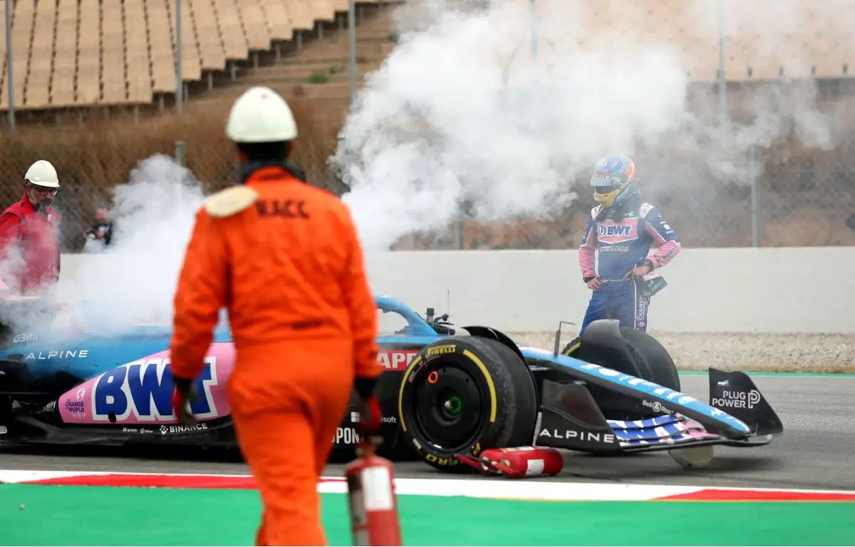Only Fernando Alonso Could Get This Car Back to the Pits! 