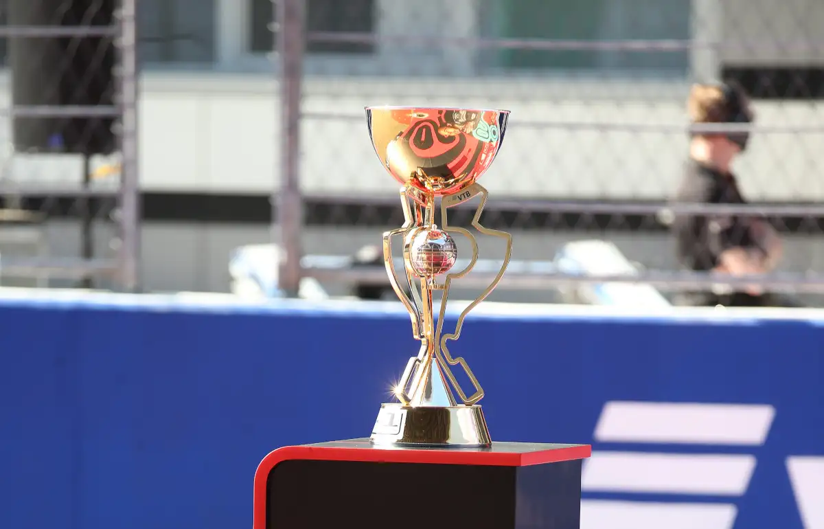 Russian Grand Prix winner's trophy. Sochi September 2020