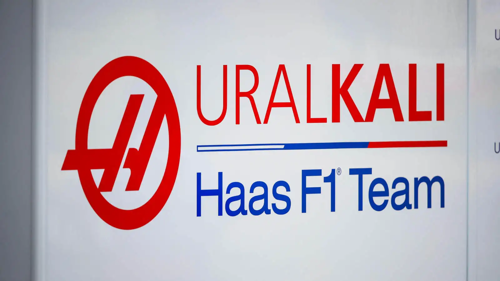 Uralkali Haas branding. Bahrain March 2022.