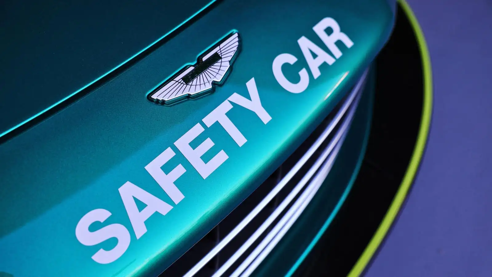 FIA Aston Martin Safety Car. Melbourne April 2022.