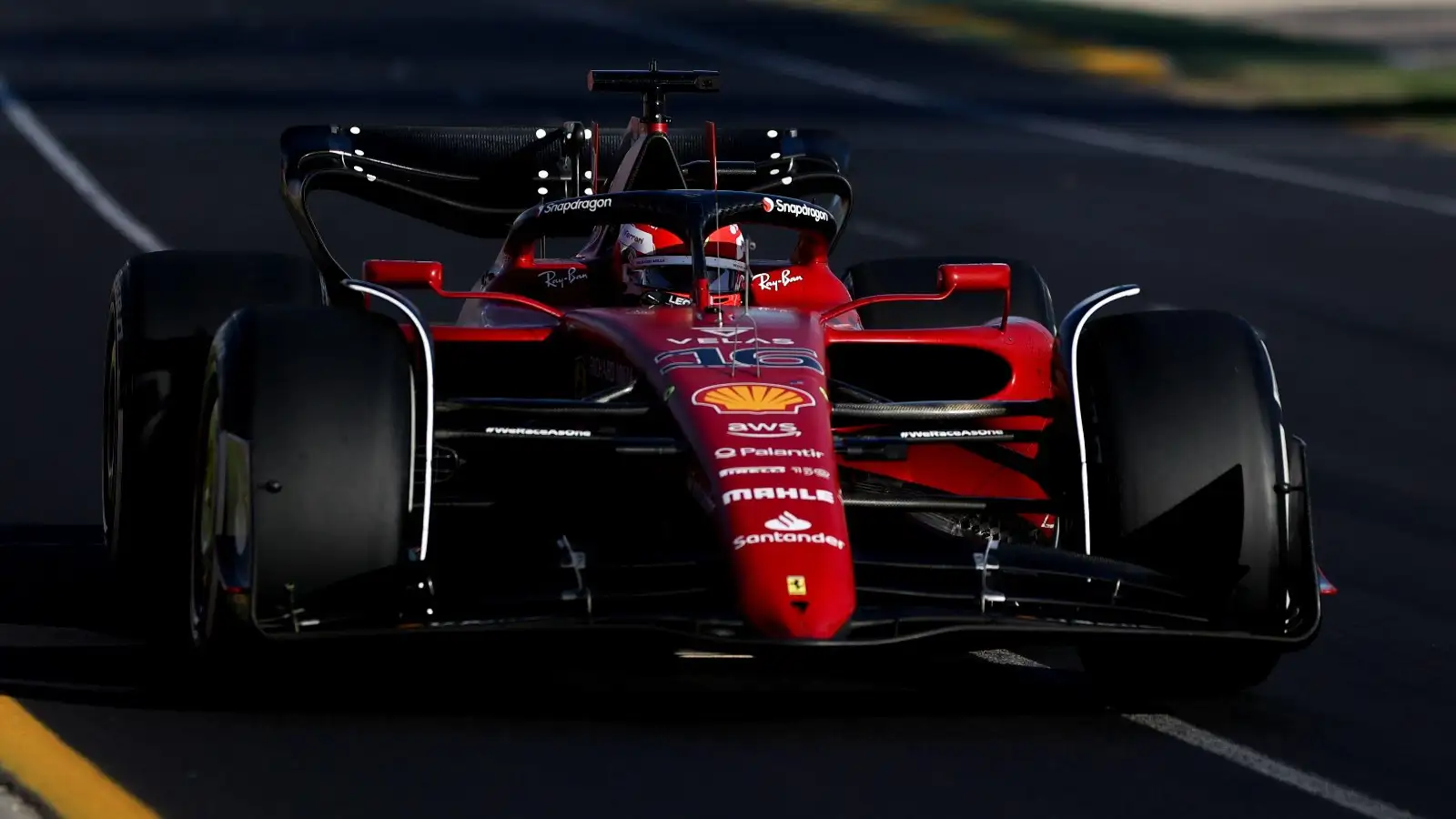 Charles Leclerc says he is not very sensitive to the Ferrari's