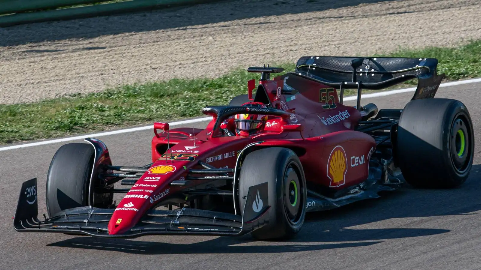 Leclerc: New Ferrari F1 car feels good after filming day run