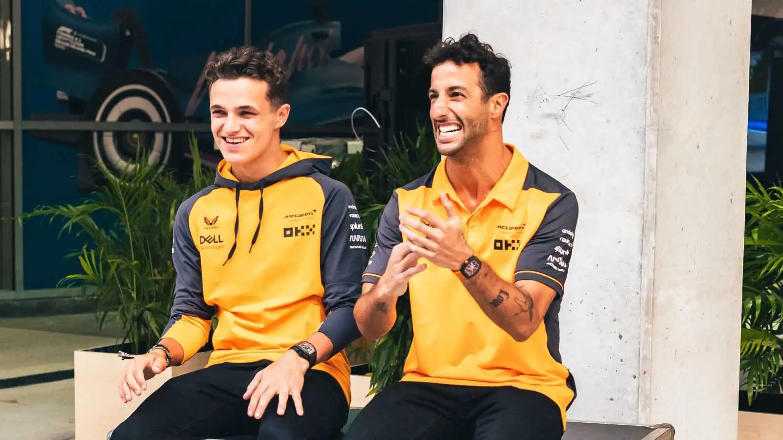 Lando Norris & Daniel Ricciardo talk tough races & tough tools