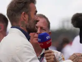 Martin Brundle: ‘Don’t know why I bothered’ with awkward David Beckham grid walk chat