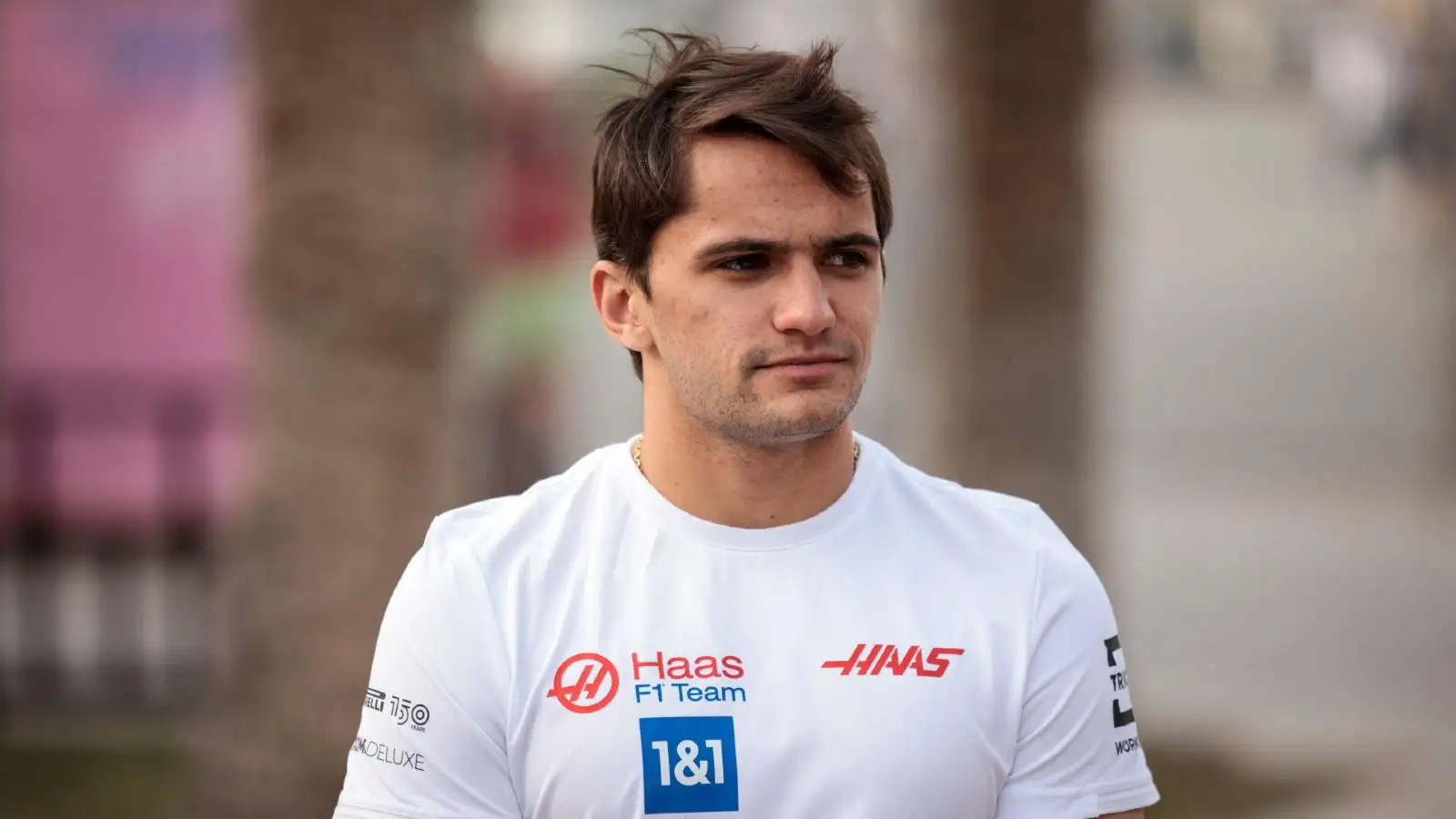 Pietro Fittipaldi in the F1 paddock. Bahrain March 2022.