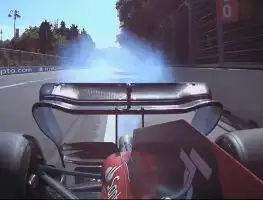 Leclerc’s exit caps Ferrari’s dreadful day in Baku