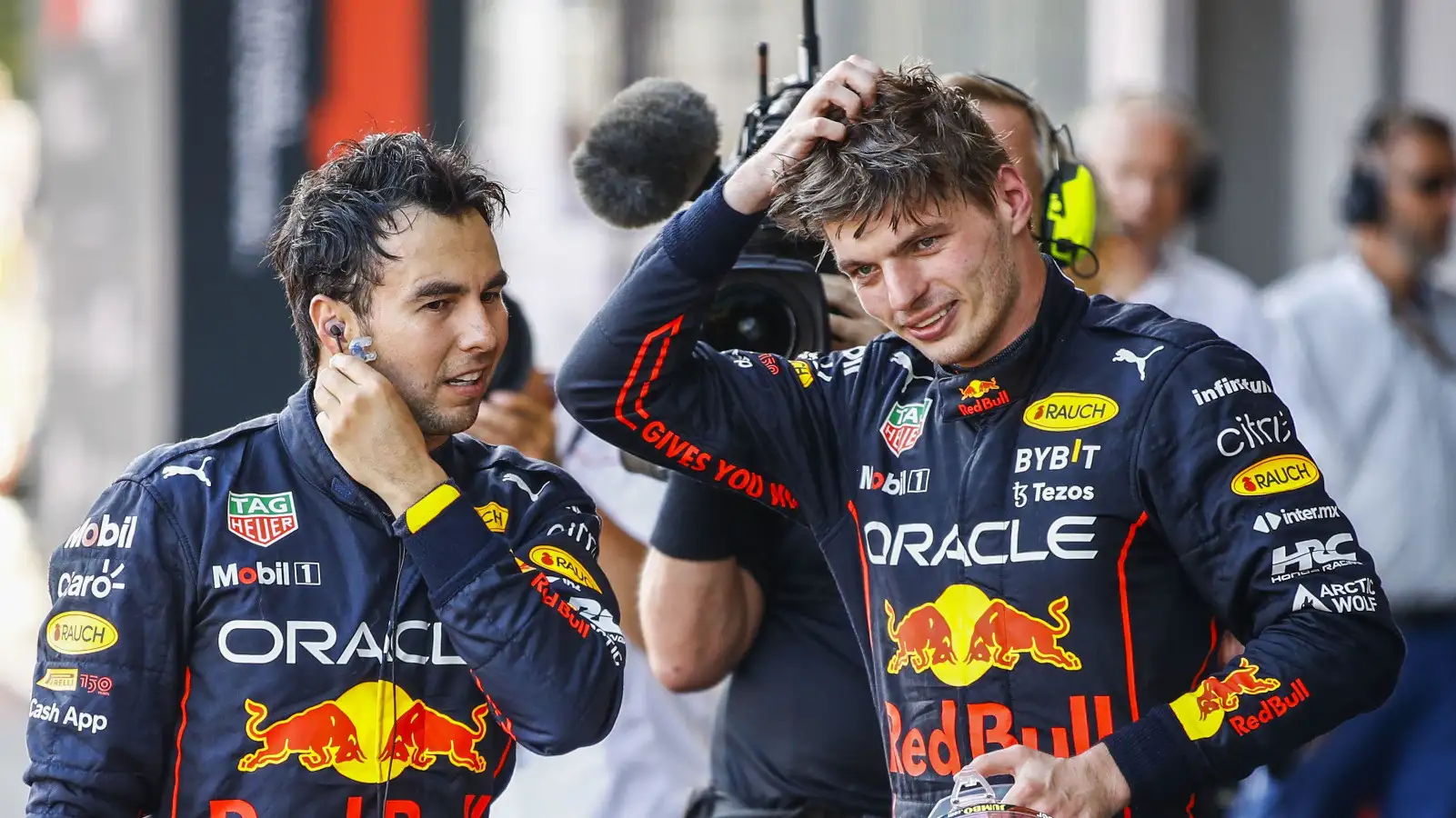 Red Bull release statement after Verstappen-Perez team order row : PlanetF1