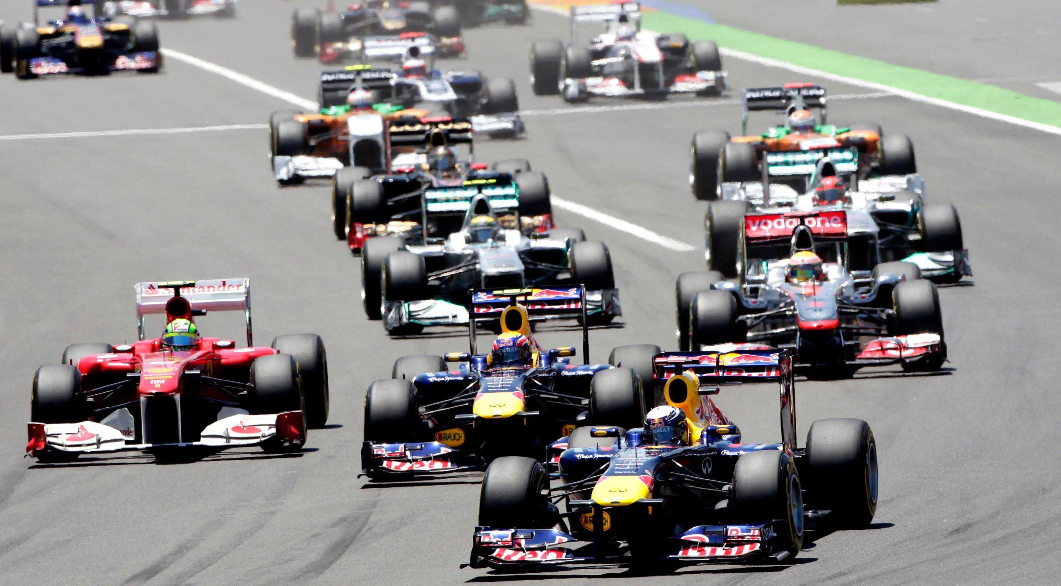 5 World Champions Grid to Break F1 Record in 2011 - autoevolution