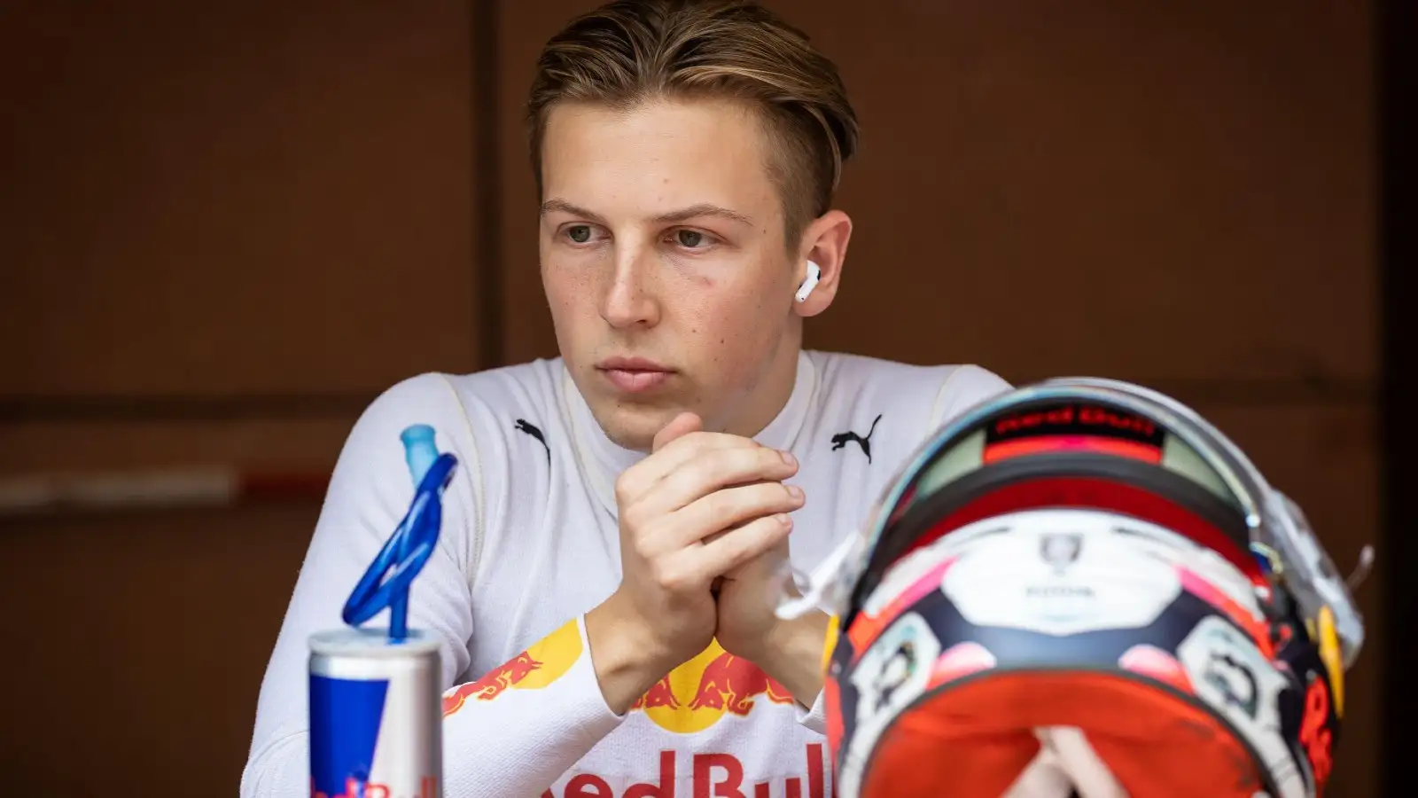 Red Bull junior Liam Lawson sat down. Monaco, May 2022.
