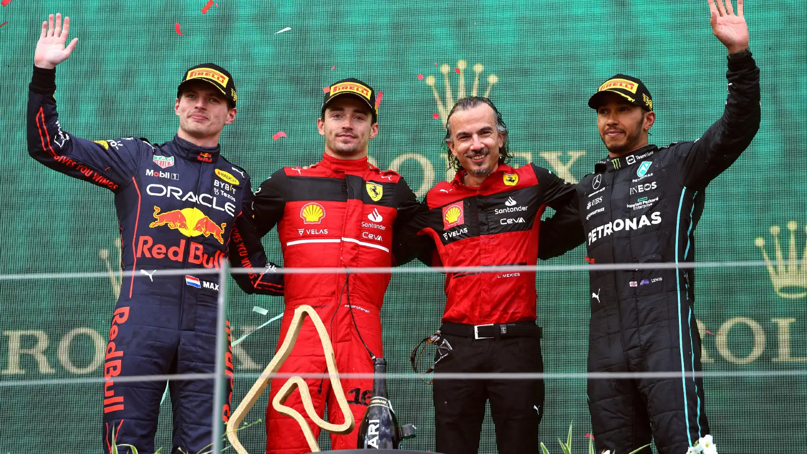 Austrian Grand Prix: Charles Leclerc on podium, Max Verstappen's roll  continues