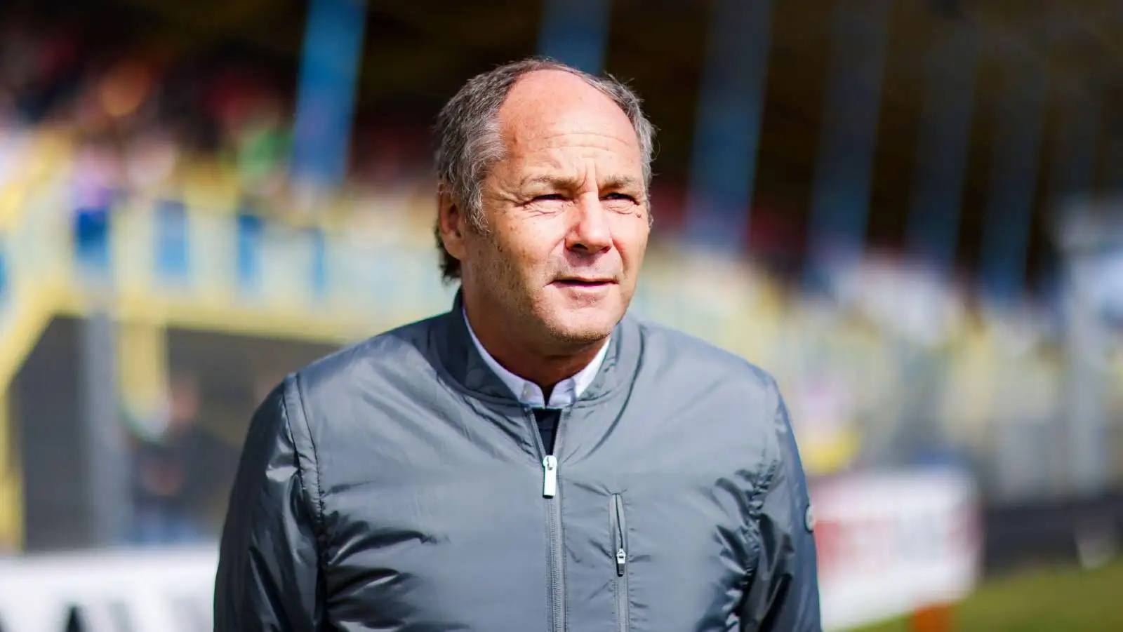 Gerhard Berger at a DTM event. Assen September 2021.