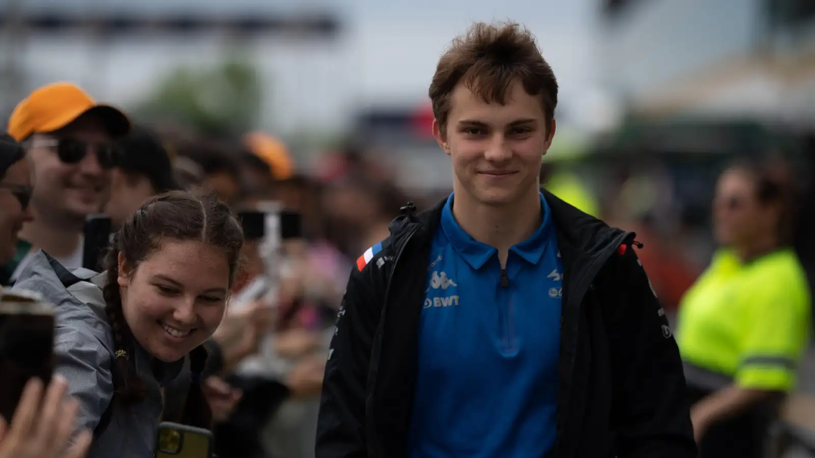 Alpine reserve Oscar Piastri is announced as a McLaren driver for 2022. Zandvoort, September 2022.