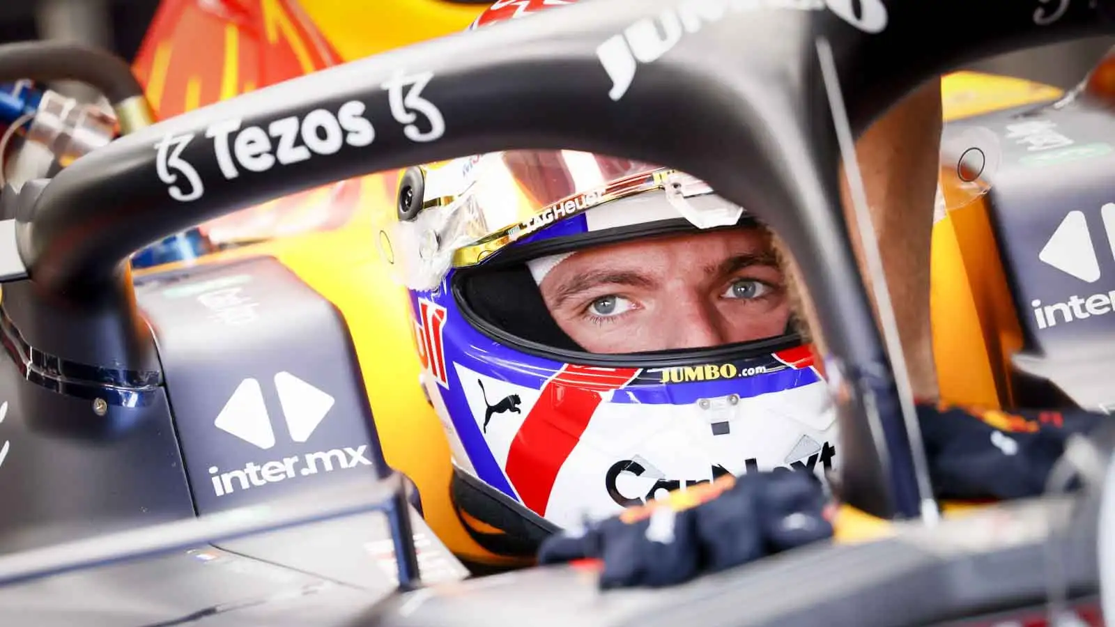 Max Verstappen in qualifying. Zandvoort September 2022.