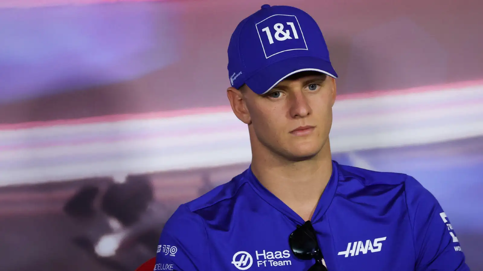 Mick Schumacher, Haas, in a press conference. Zandvoort, September 2022.