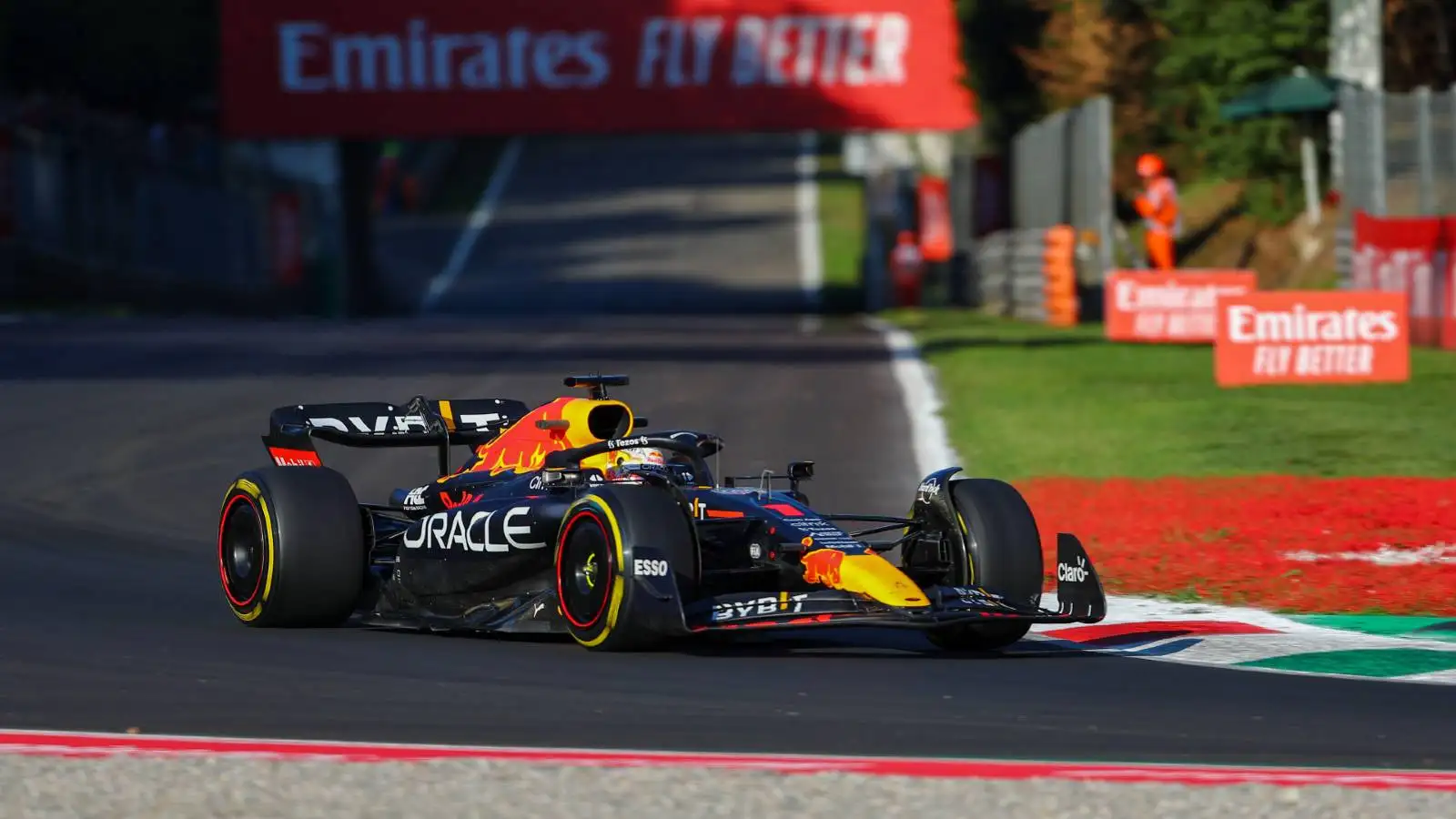 Max Verstappen's Red Bull. Monza September 2022.