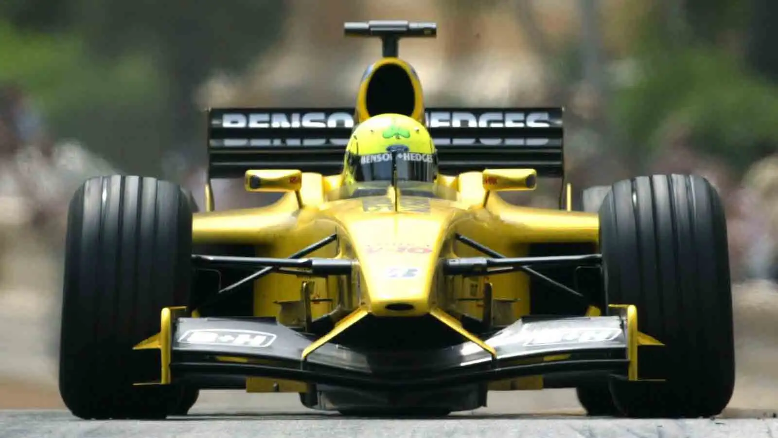 Ralph Firman drives for Jordan. Monaco 2003 F1 quiz
