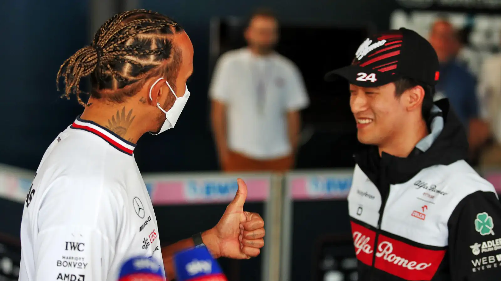 Zhou Guanyu reveals Lewis Hamilton’s influence in his debut F1 campaign