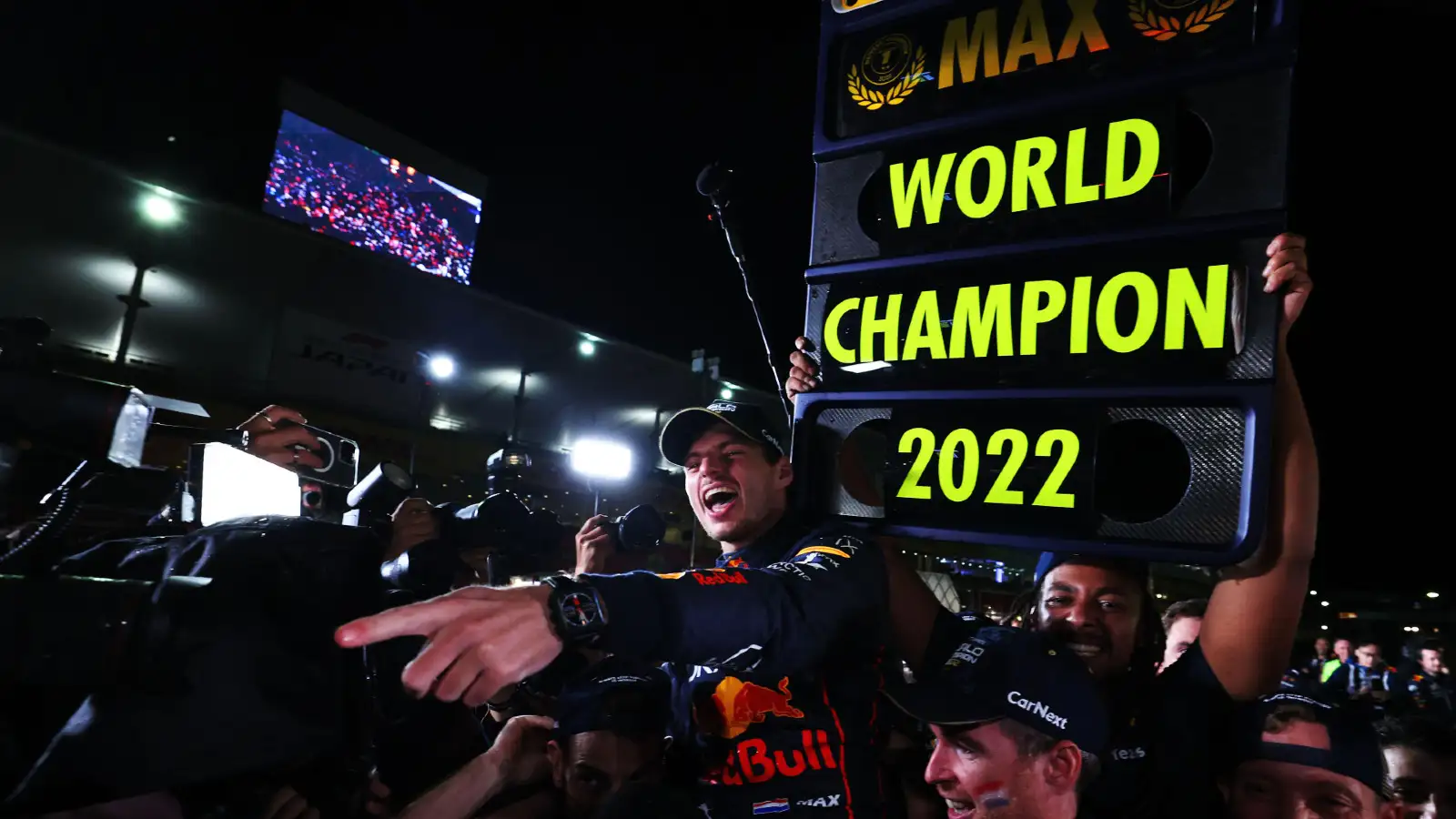 Red Bull's Max Verstappen at the Japanese Grand Prix. Suzuka, October 2022.