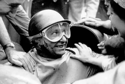 Five-time F1 World Champion Juan Manuel Fangio.