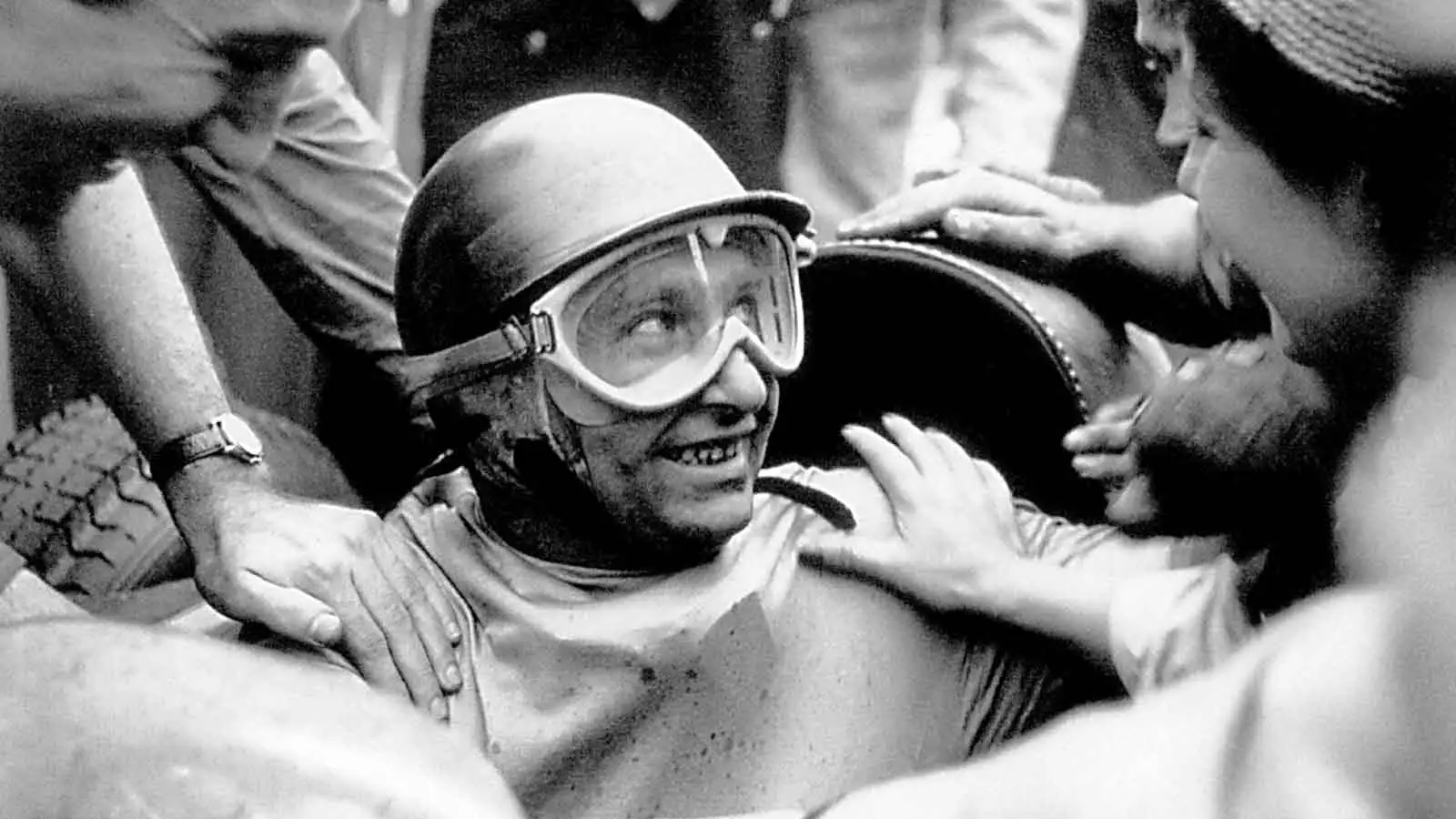Five-time F1 World Champion Juan Manuel Fangio.