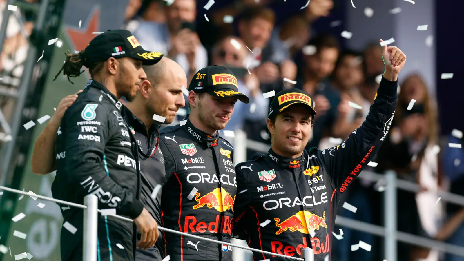 Verstappen wins Brazilian Grand Prix, Perez distances from