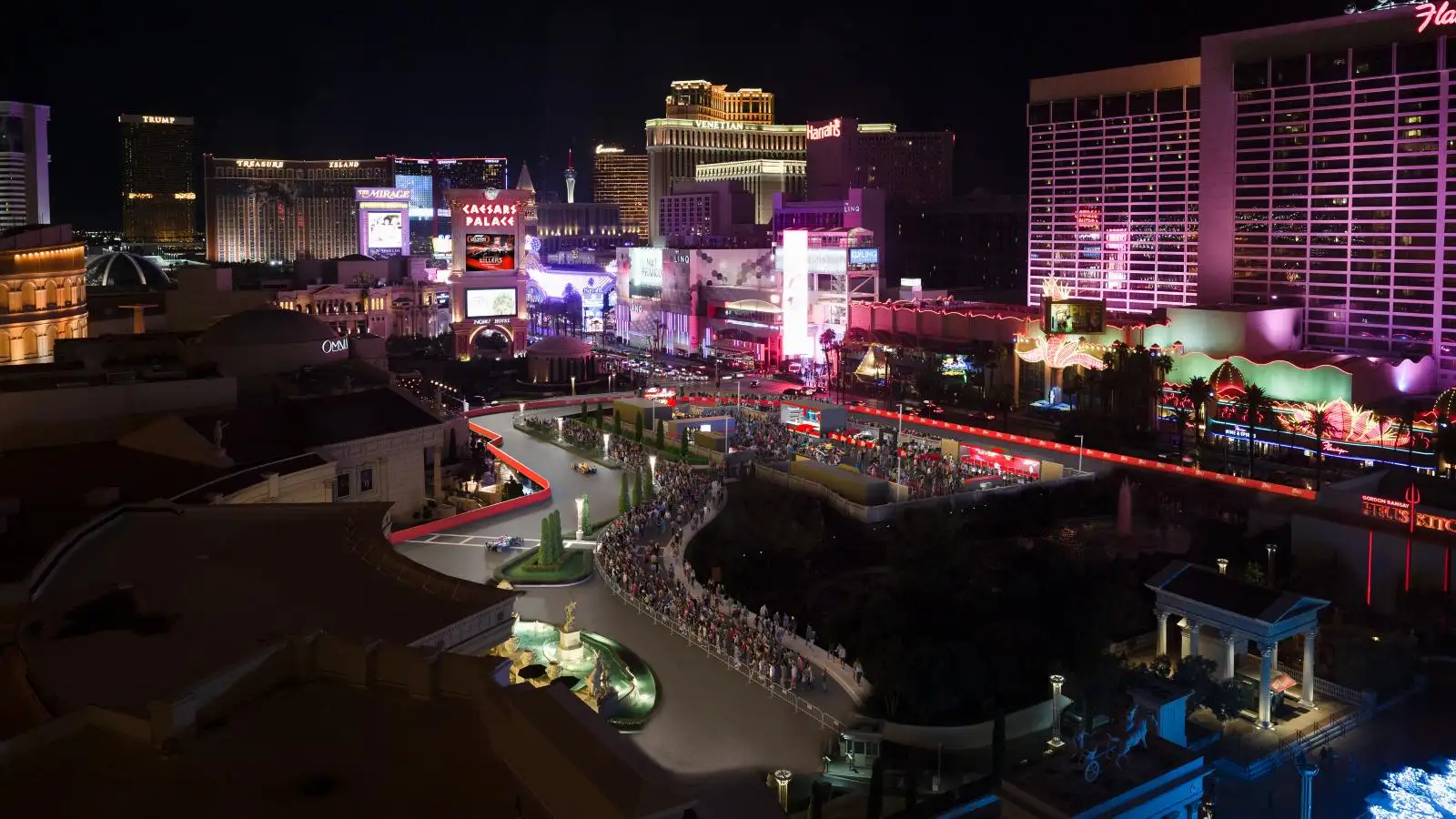 Caesars Palace Unveils Sexy New Entrance