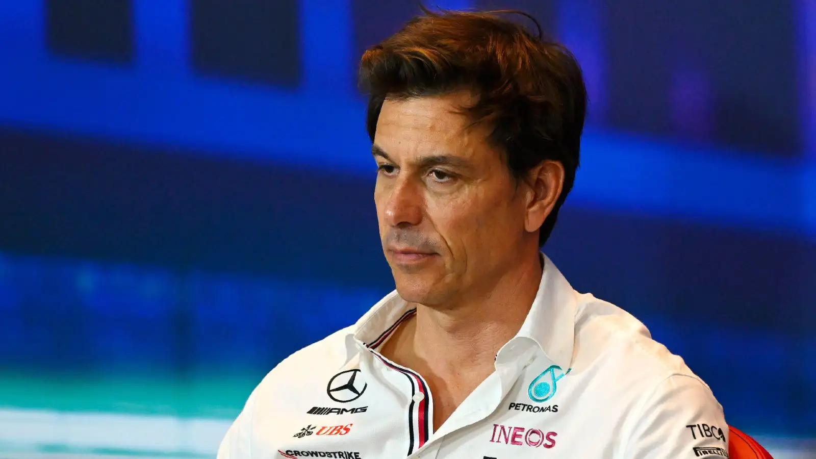 Mercedes team principal Toto Wolff at the Abu Dhabi Grand Prix. Yas Marina, November 2022.