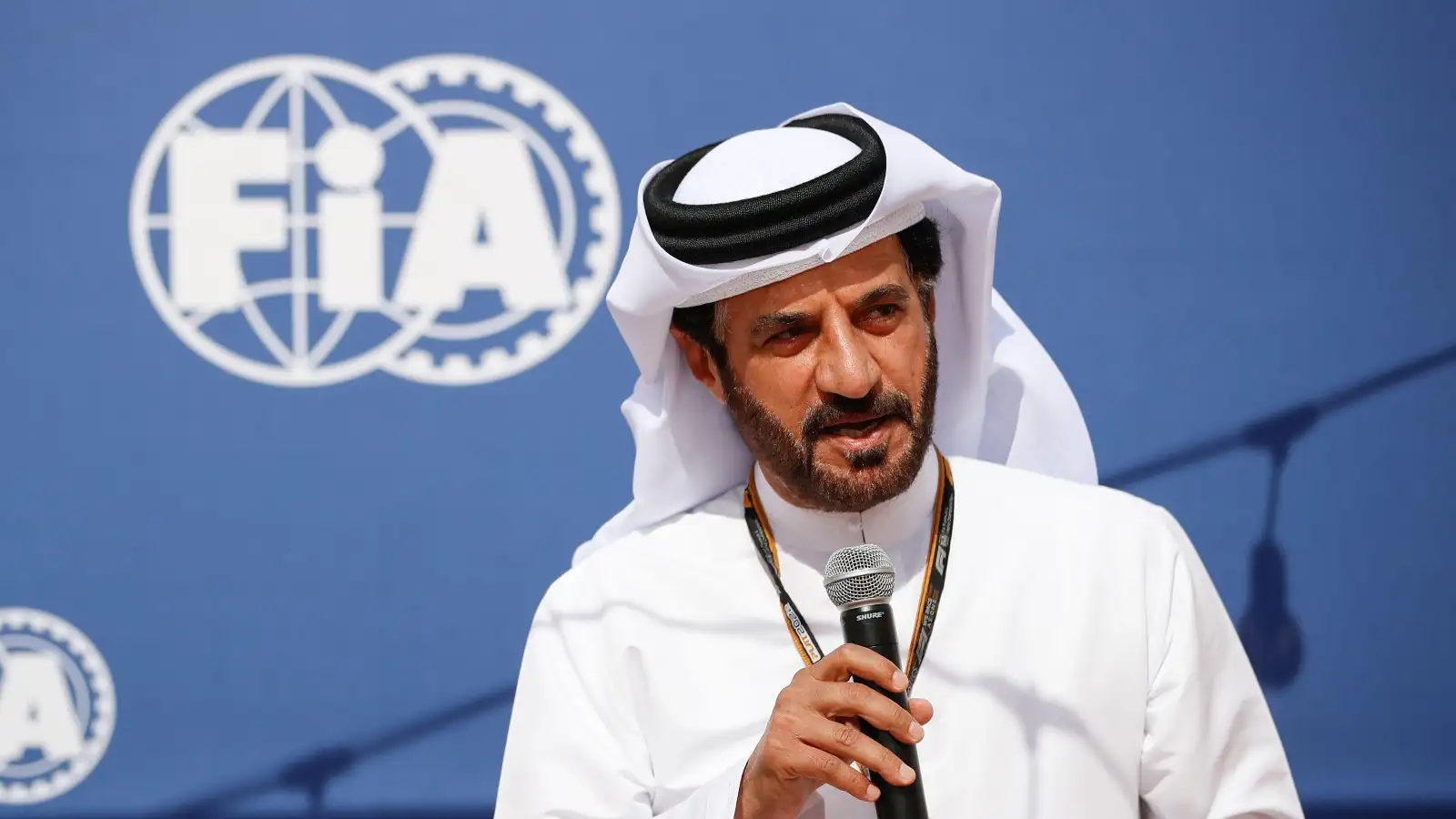 President of the FIA Mohammed ben Sulayem.