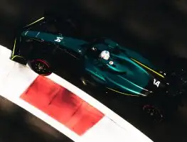 费尔南多-阿隆索100 + %更乐观的尾部er first Aston Martin test