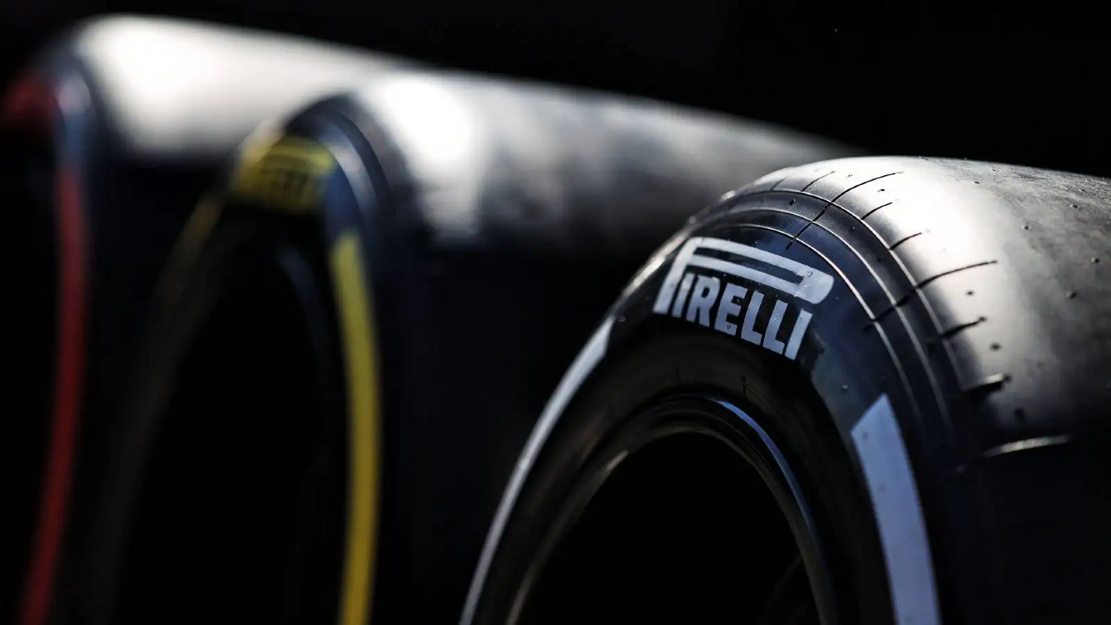 Pirelli hard tyre in focus. Zandvoort September 2022.